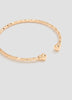 Textured Open Cuff Bracelet