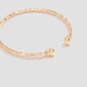 Textured Open Cuff Bracelet