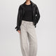 Mid-Rise Barrel Jean