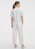 Striped Crew-Neck Boxy T-Shirt
