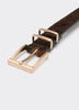 Ceinture Foncée à Motif Léopard