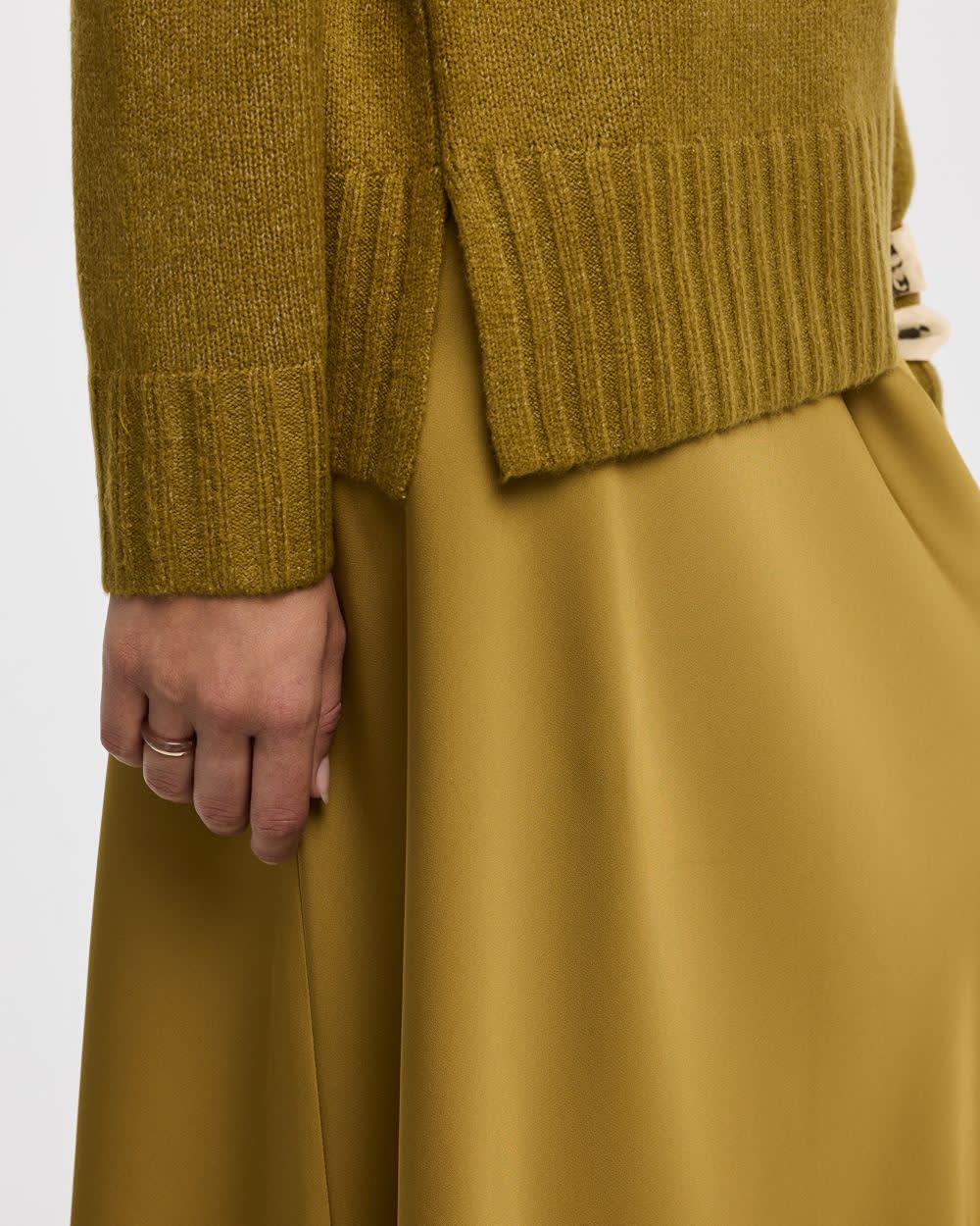 Long-Sleeve Turtleneck Pullover