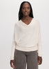 Long-Sleeve Cowl-Neck Loose Sweater