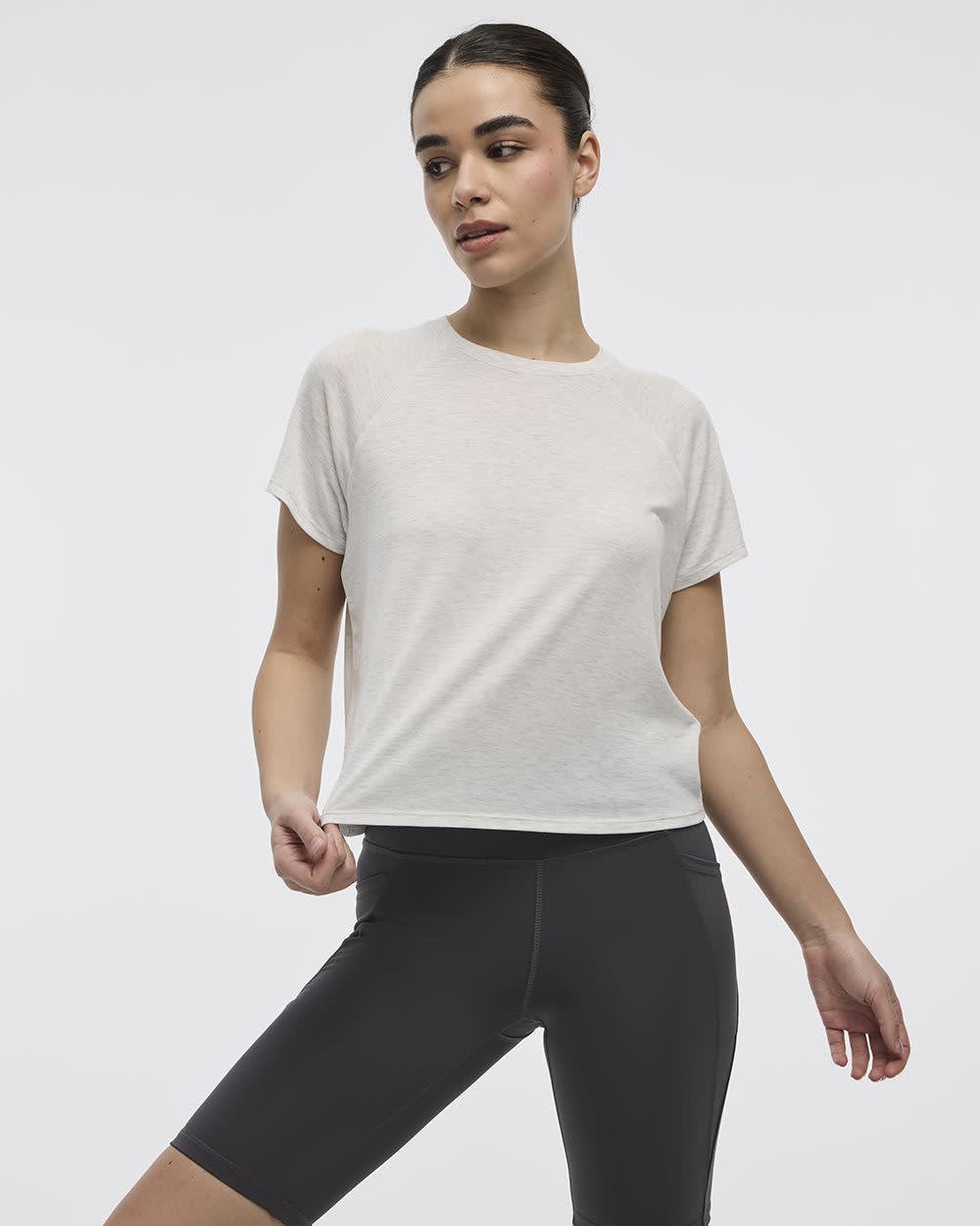 Crew-Neck Boxy T-Shirt - Hyba