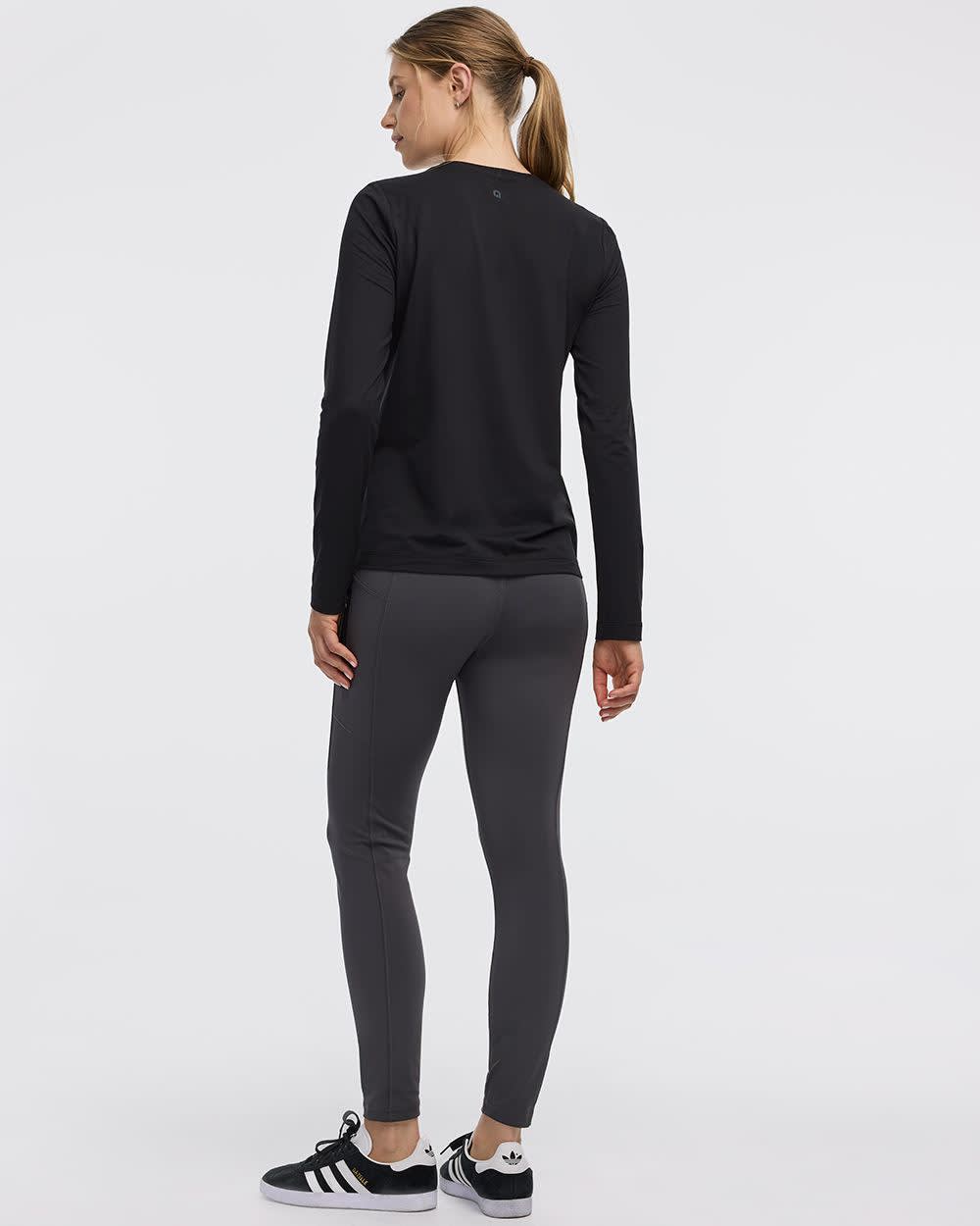 Long-Sleeve Crew-Neck T-Shirt - DRY-LUX (R) Hyba Essentials