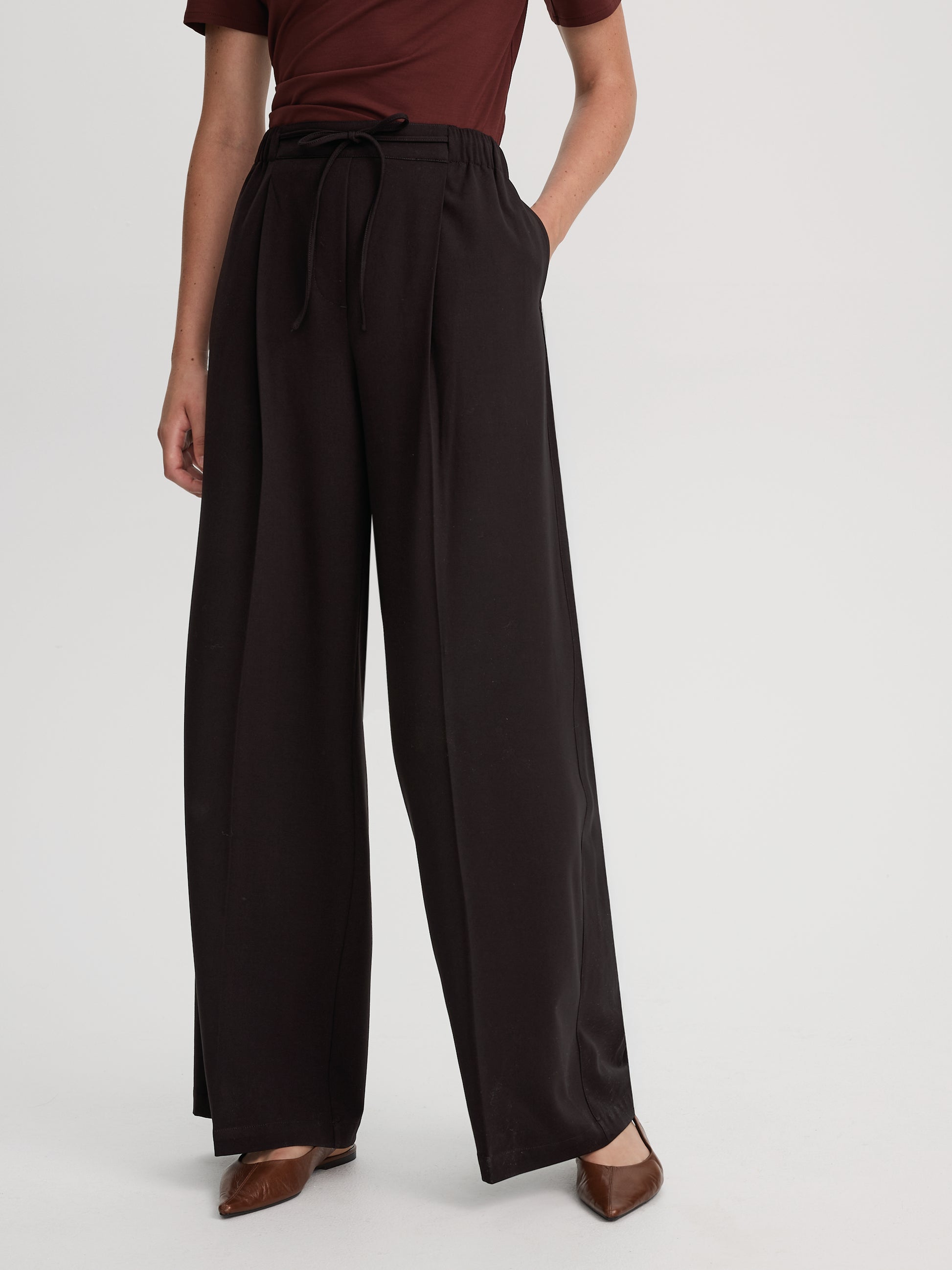 Wide-Leg High-Rise Pant - The Timeless