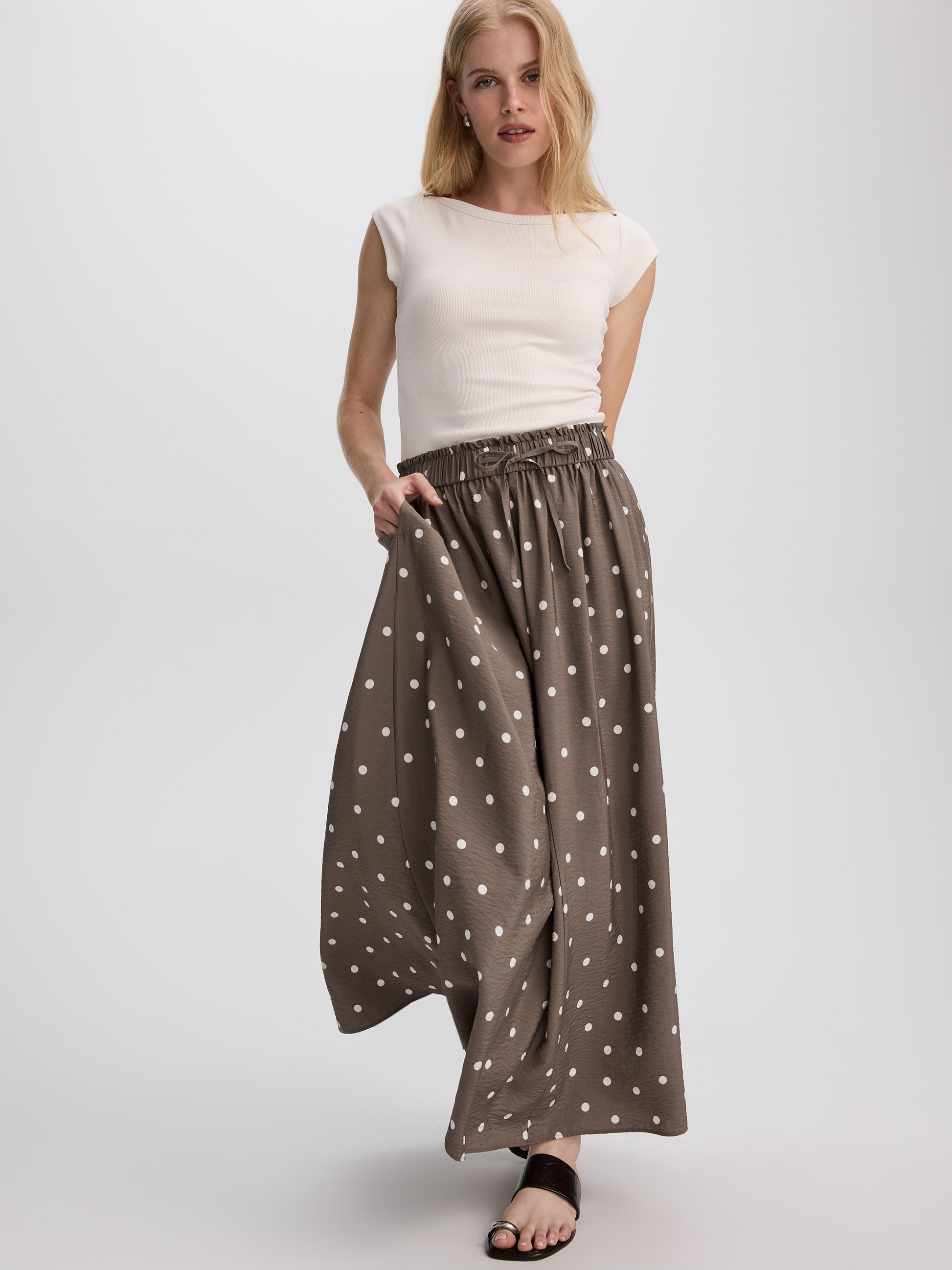 A-Line Maxi Skirt