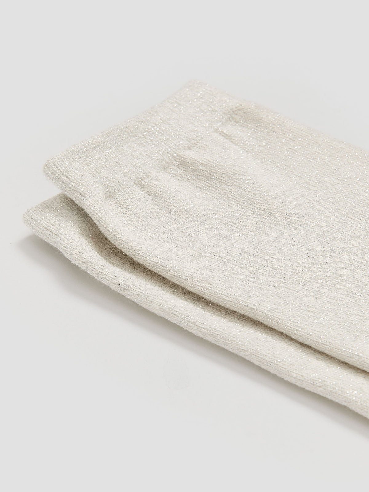 Crew Socks with Metallic Fibres
