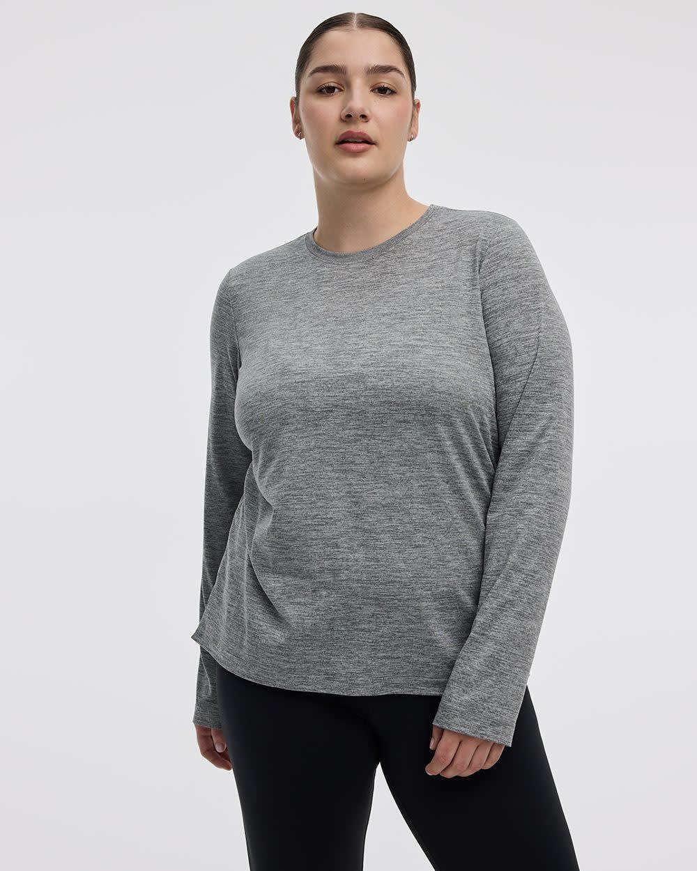 Long-Sleeve Crew-Neck T-Shirt - DRY-LUX (R) Hyba Essentials
