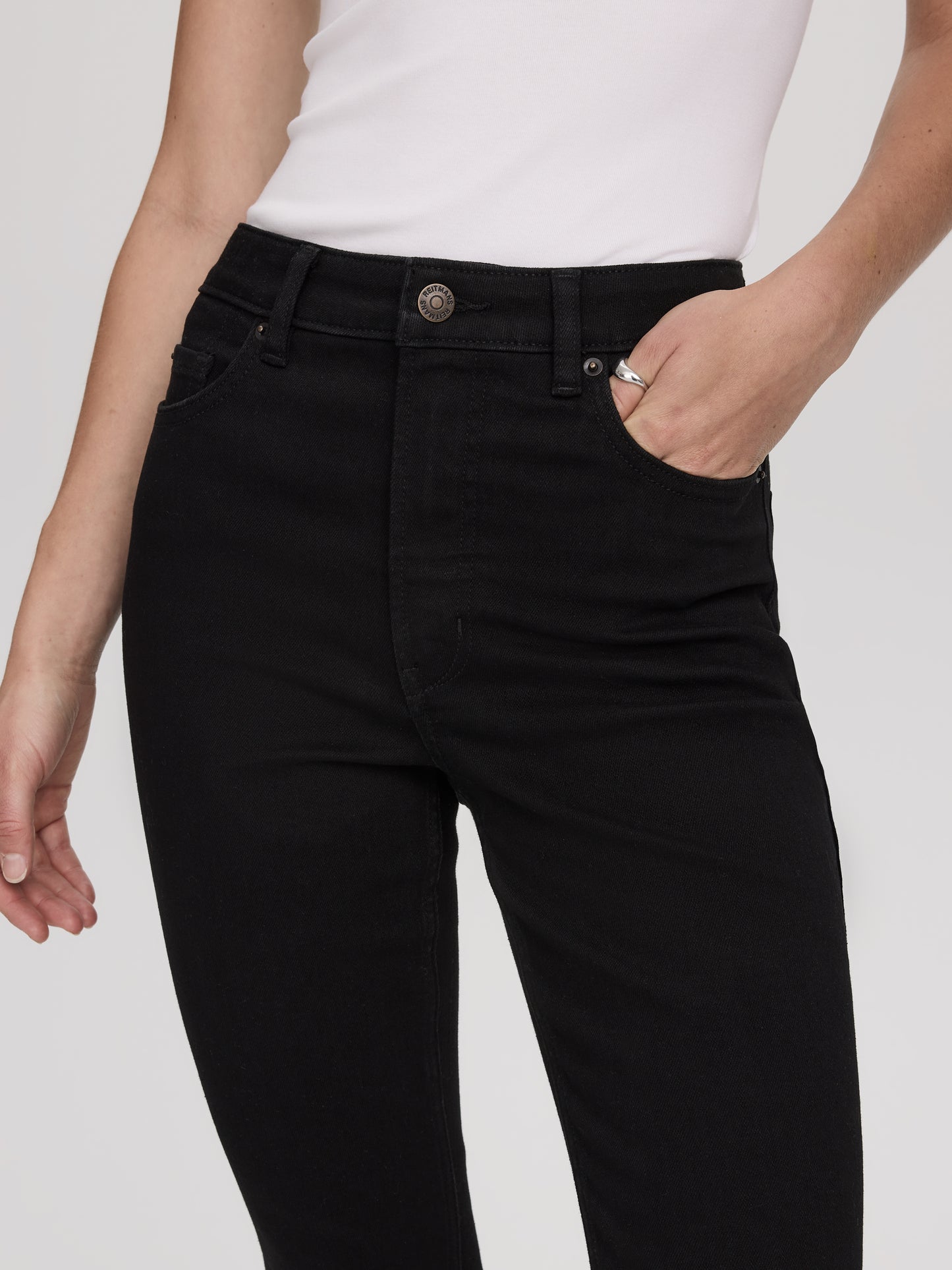 Flare-Leg High-Rise Jean