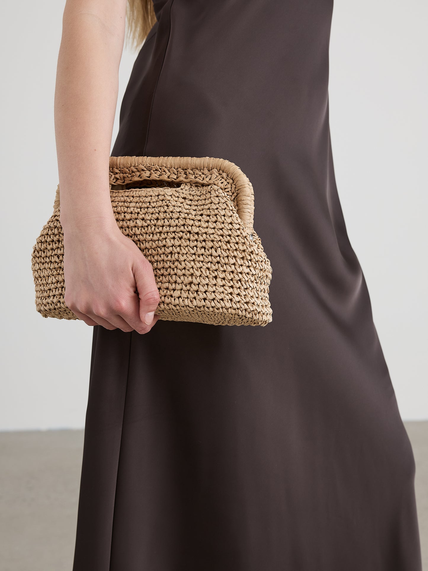 Structured Straw Bag
