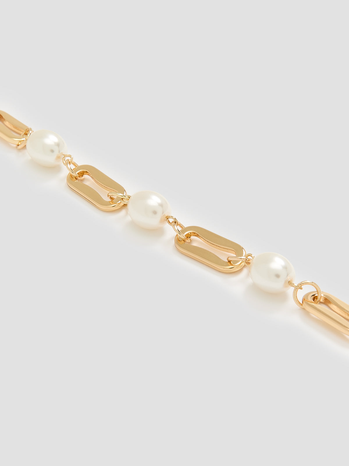 Bracelet with Glass Pearls