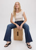 Flare-Leg Mid-Rise Jean