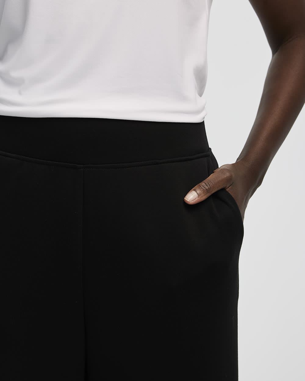 Wide-Leg Pull-On Pant - HYLUX Hyba