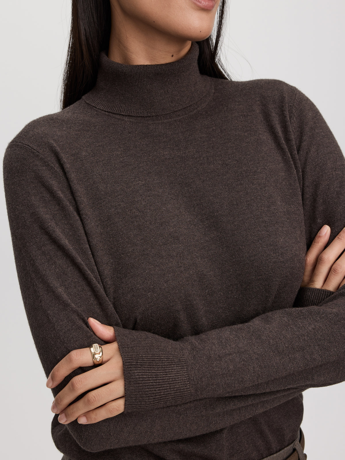Long-Sleeve Turtleneck Sweater - R Essentials