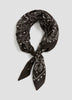 Square Scarf with Paisley Pattern
