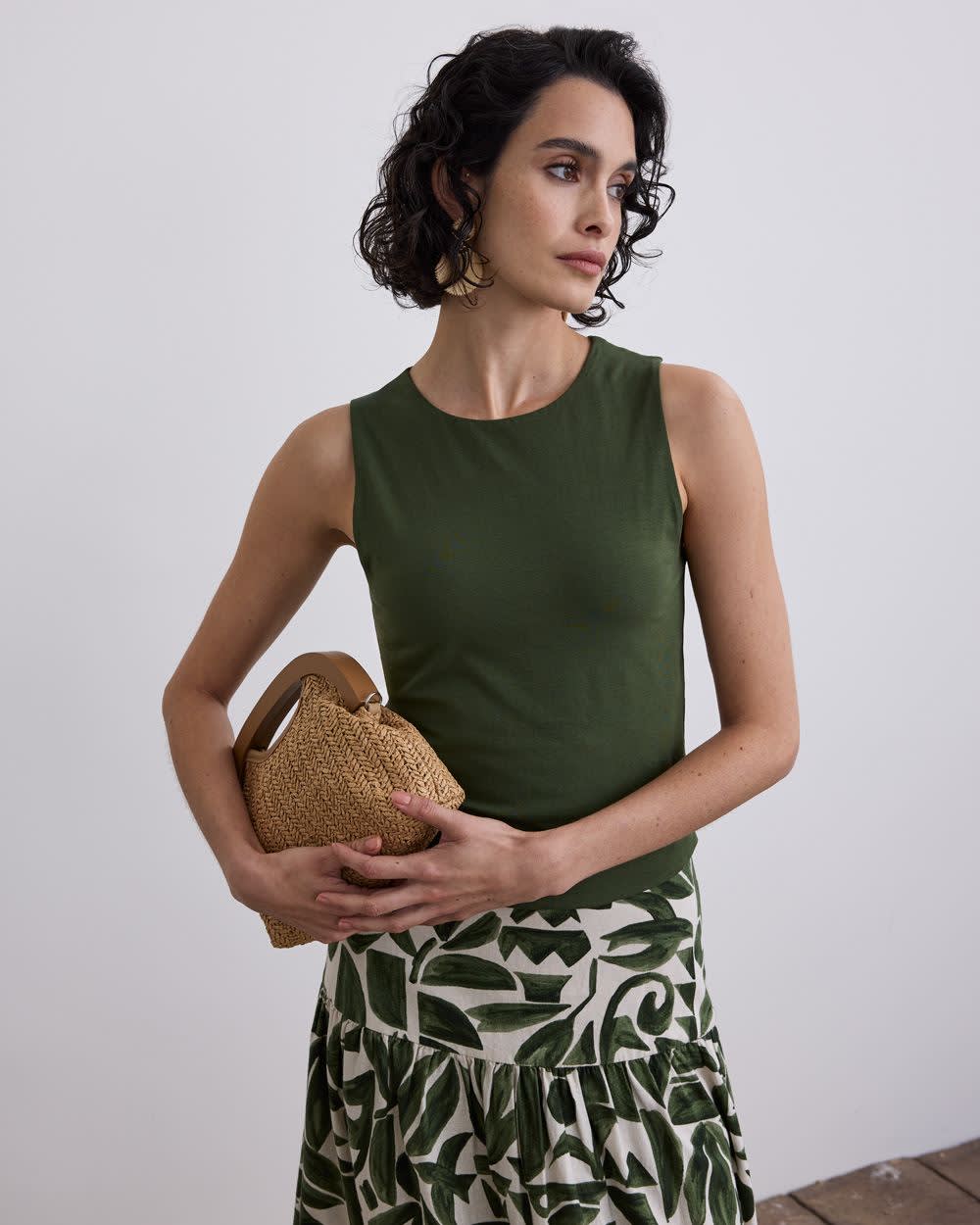 Camisole à col rond