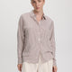 Striped Semi-Fitted Blouse