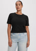 Long-Sleeve Crew-Neck Ribbed T-Shirt - R Essentials