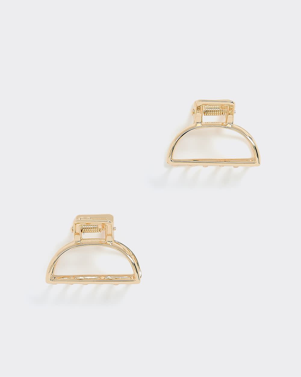 Metal Hair Clip - Set of 2