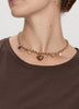 Short Necklace with Charms