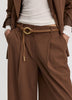 Faux Leather Cord Belt