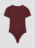 Short-Sleeve Crew-Neck Bodysuit