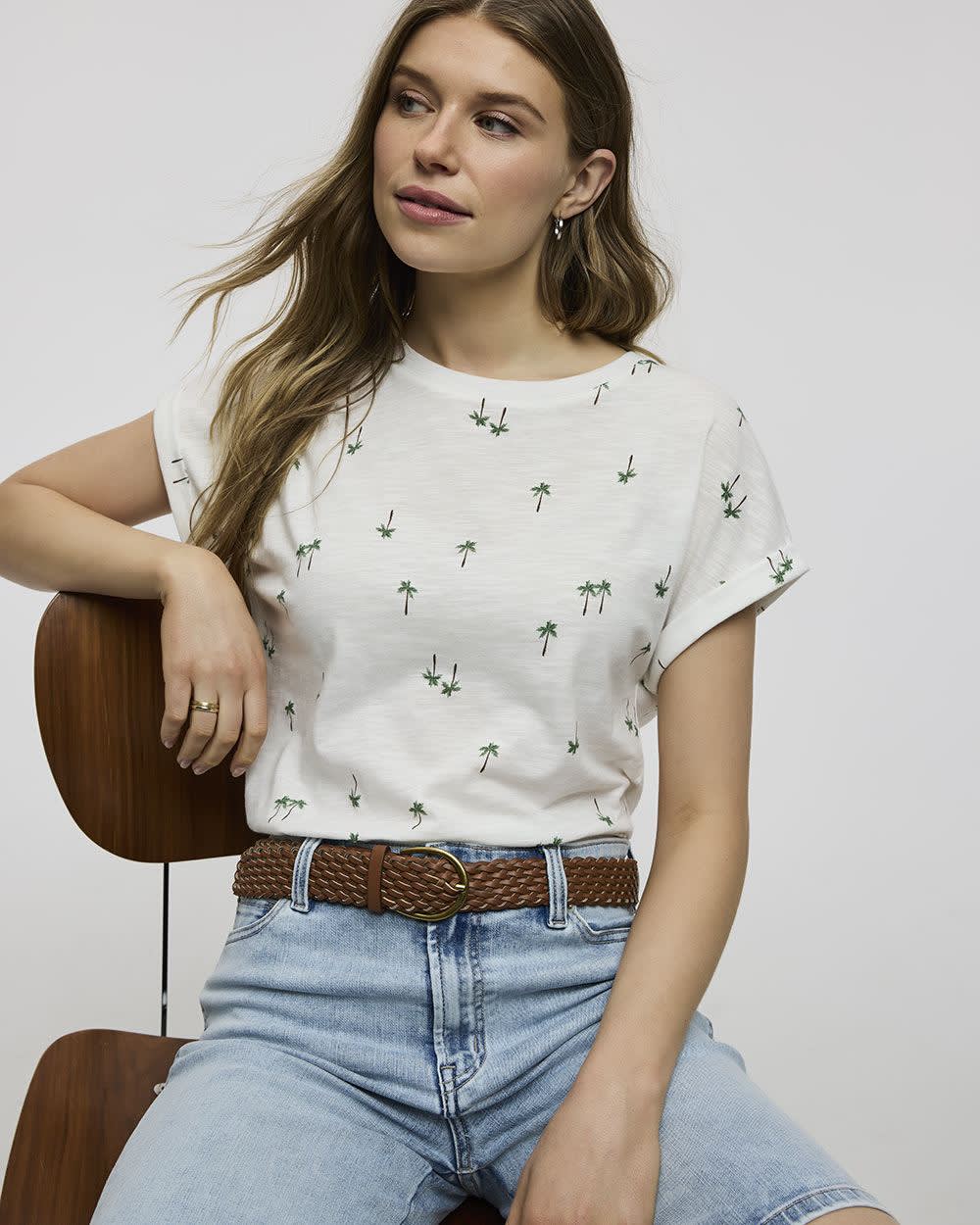 Short-Sleeve Crew-Neck Tee