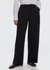 Wide-Leg Mid-Rise Pants