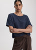 Crew-Neck T-Shirt Blouse