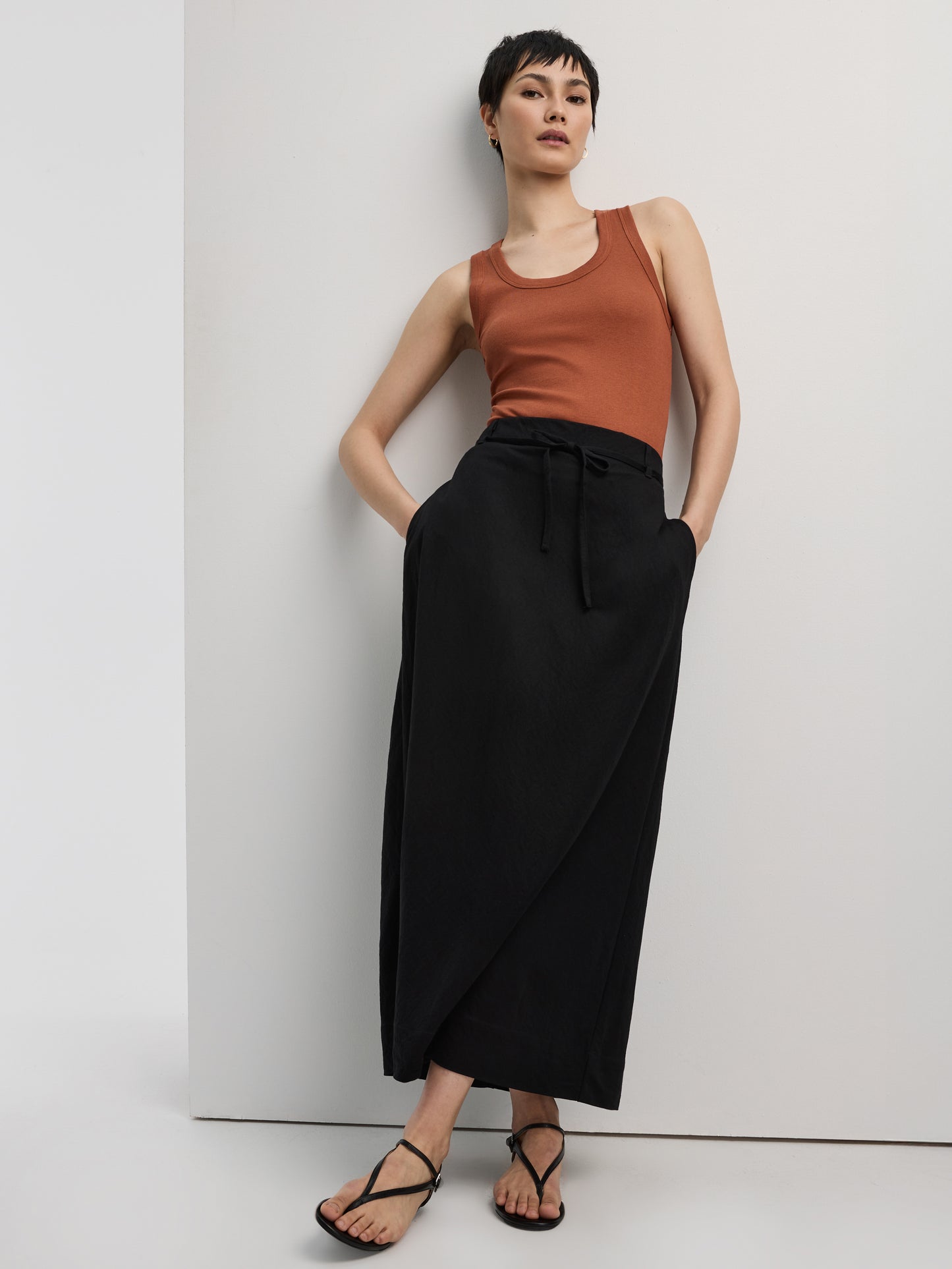 Pull-On Maxi Skirt