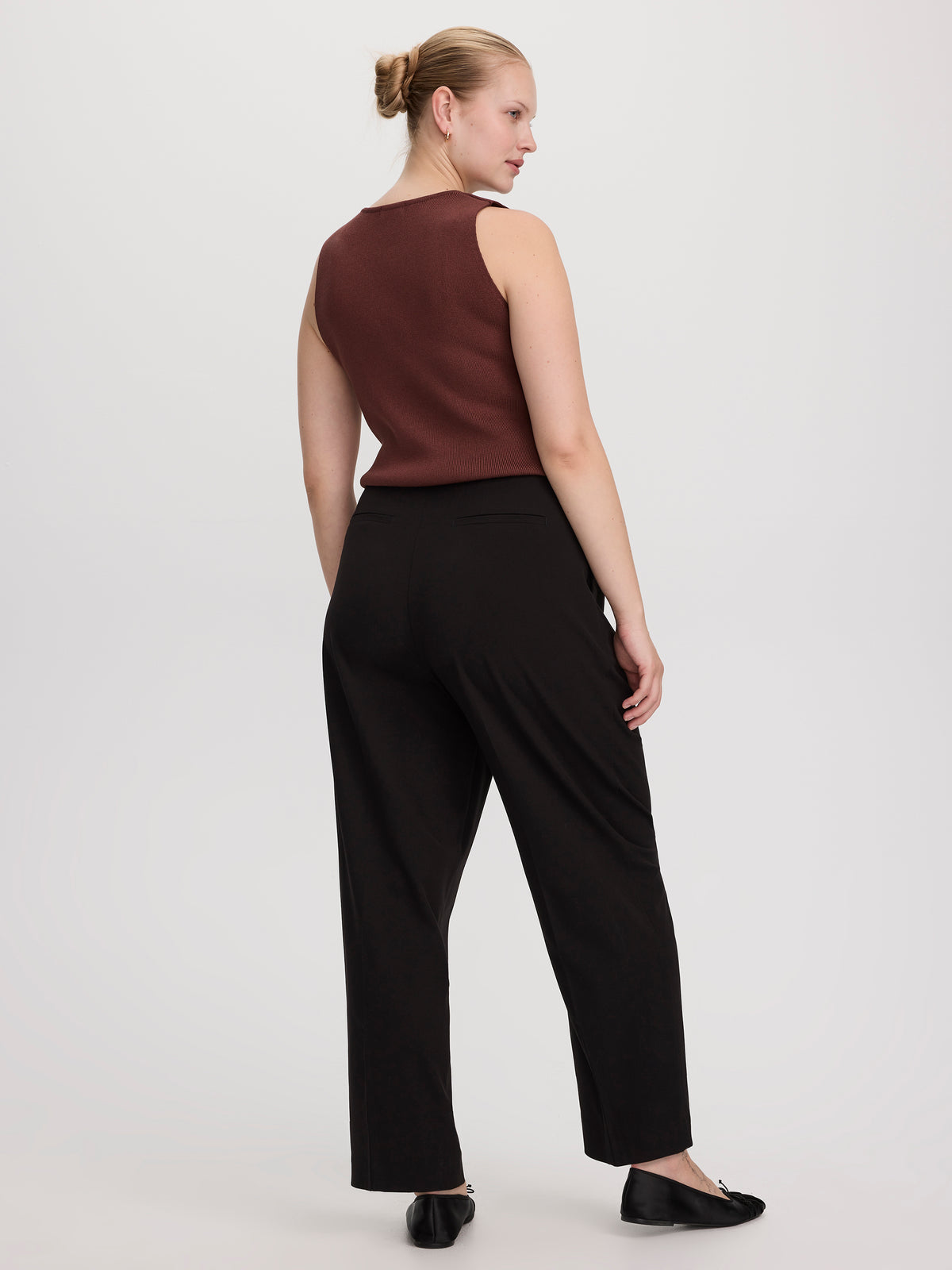 Mid-Rise Barrel Pants - The Timeless - Curvy Fit