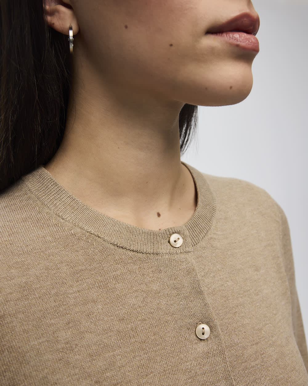 Cardigan à col rond - R Essentials