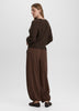 Long-Sleeve V-Neck Wrap Sweater