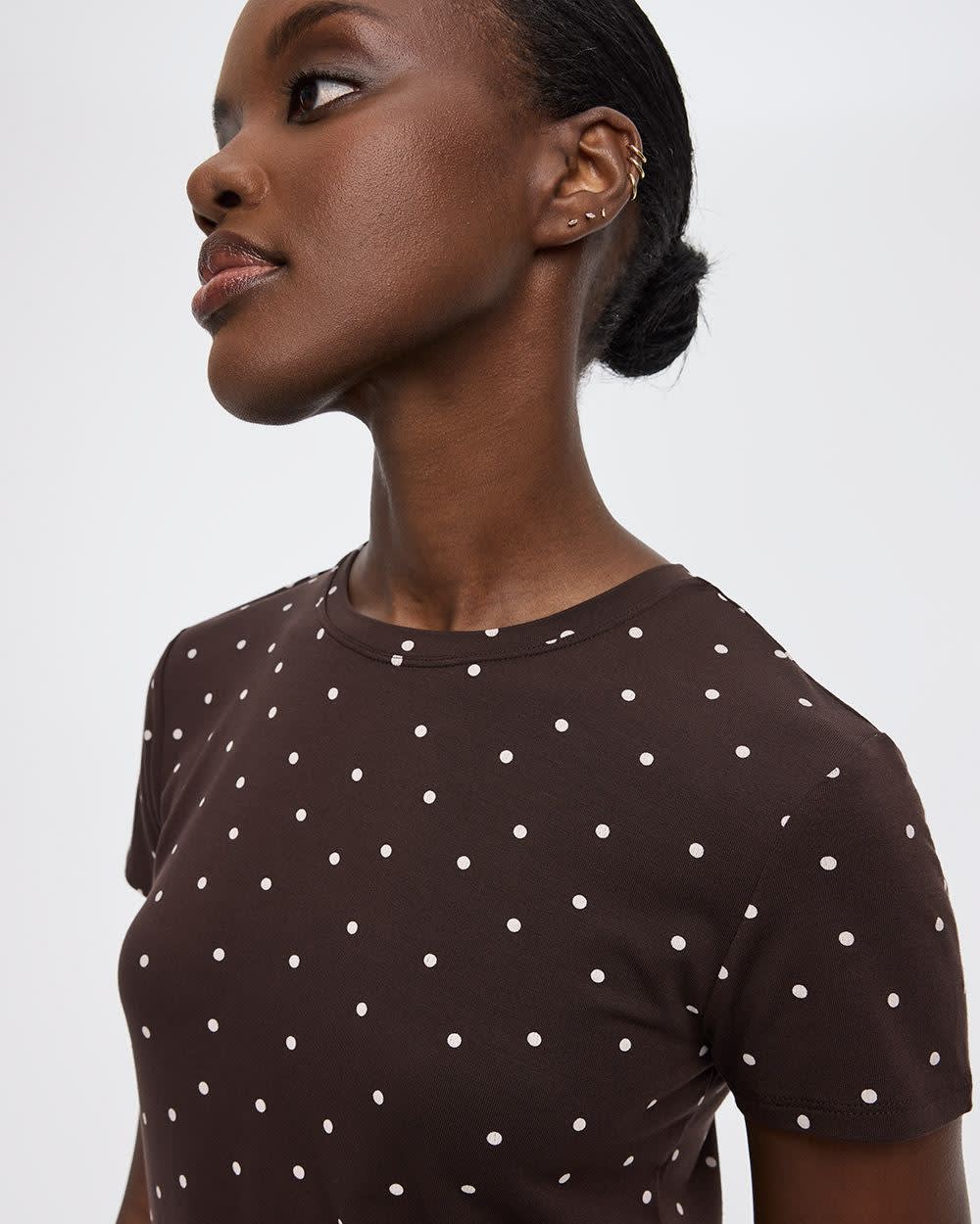 T-shirt à col rond - R Essentiels