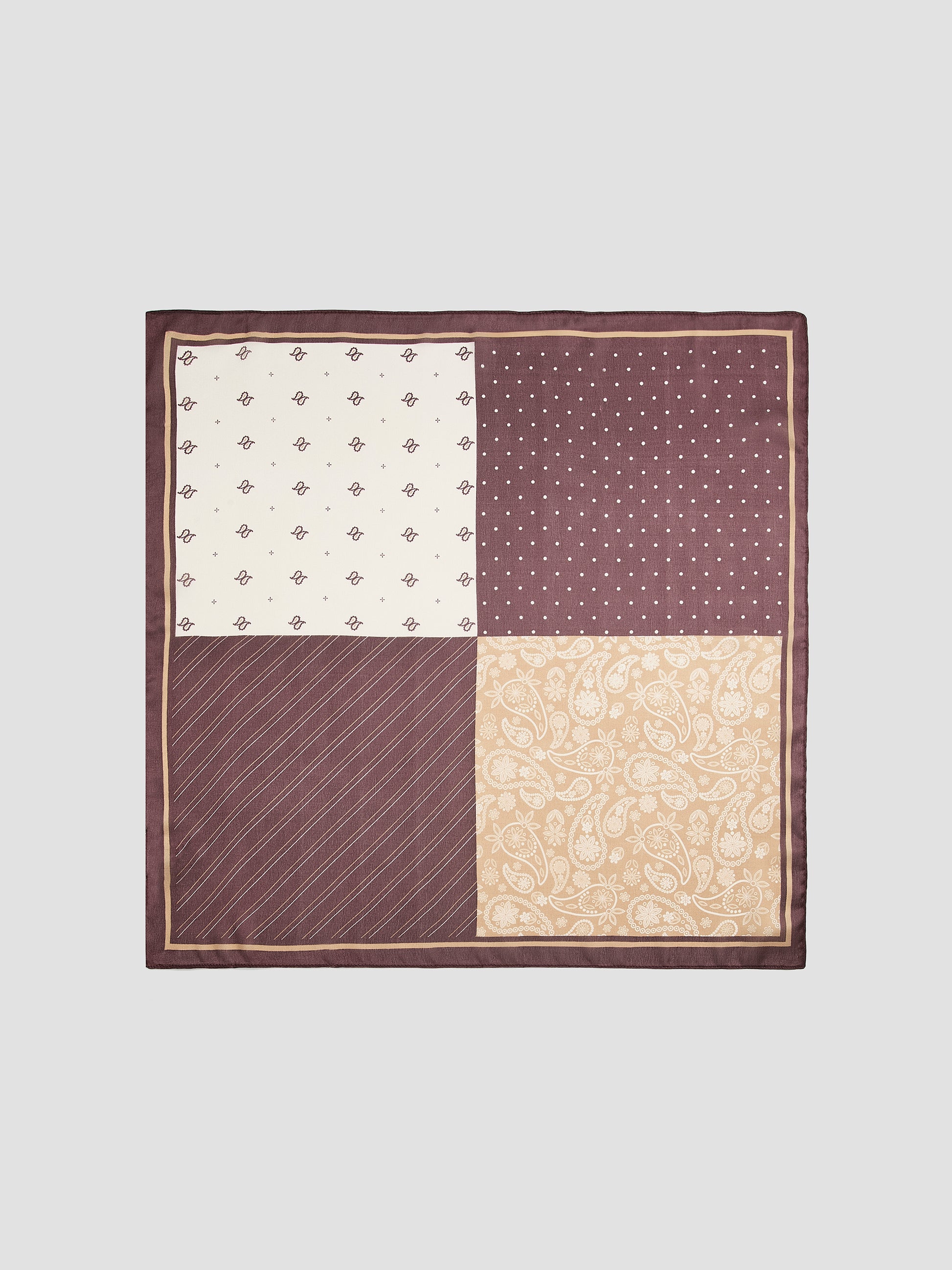 Four-Square Square Scarf