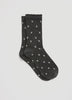 Floral Pointelle Crew Socks
