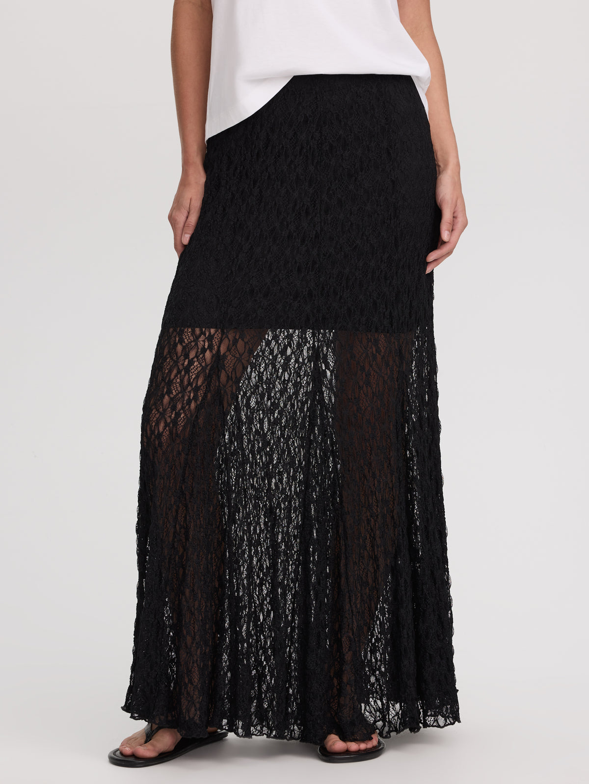 Maxi Lace Skirt