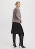 Elbow-Sleeve Crew-Neck Sweater