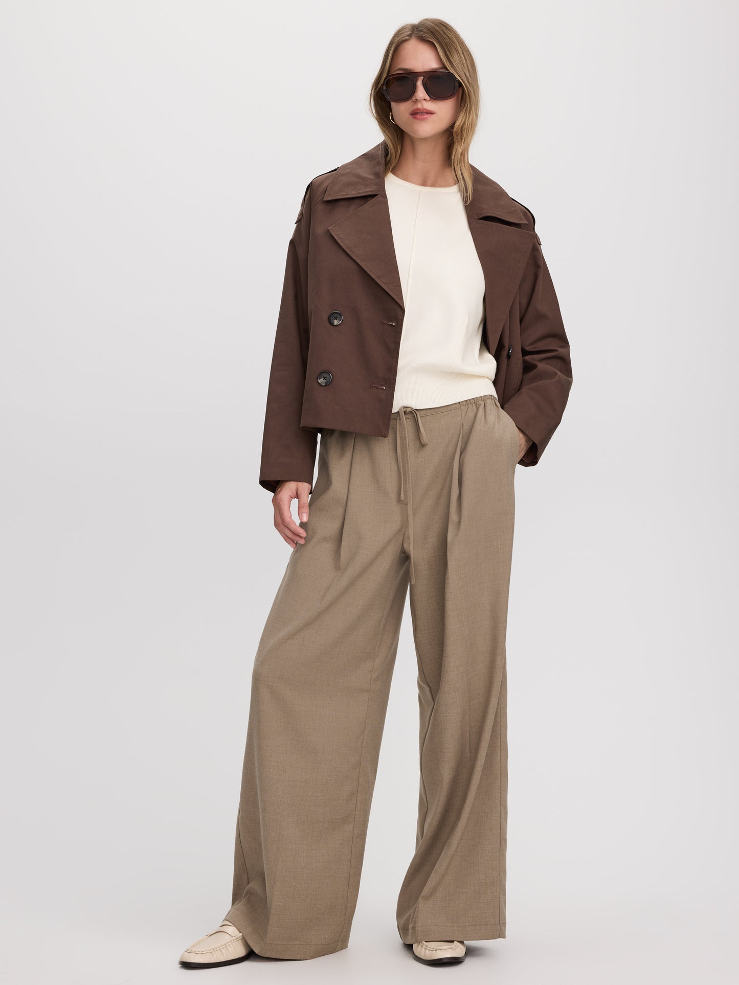 Wide-Leg High-Rise Pant - The Timeless