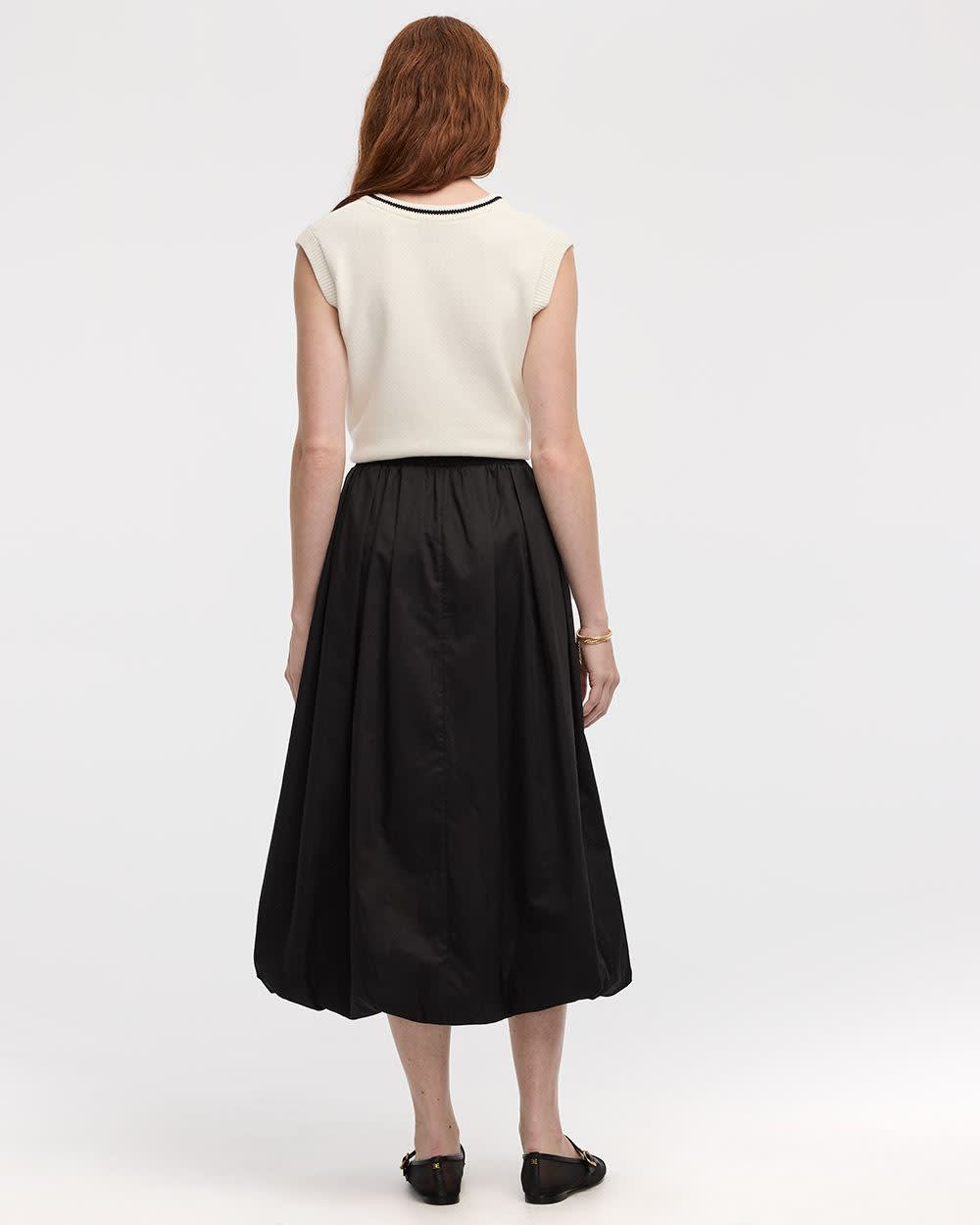 Midi Bubble Skirt