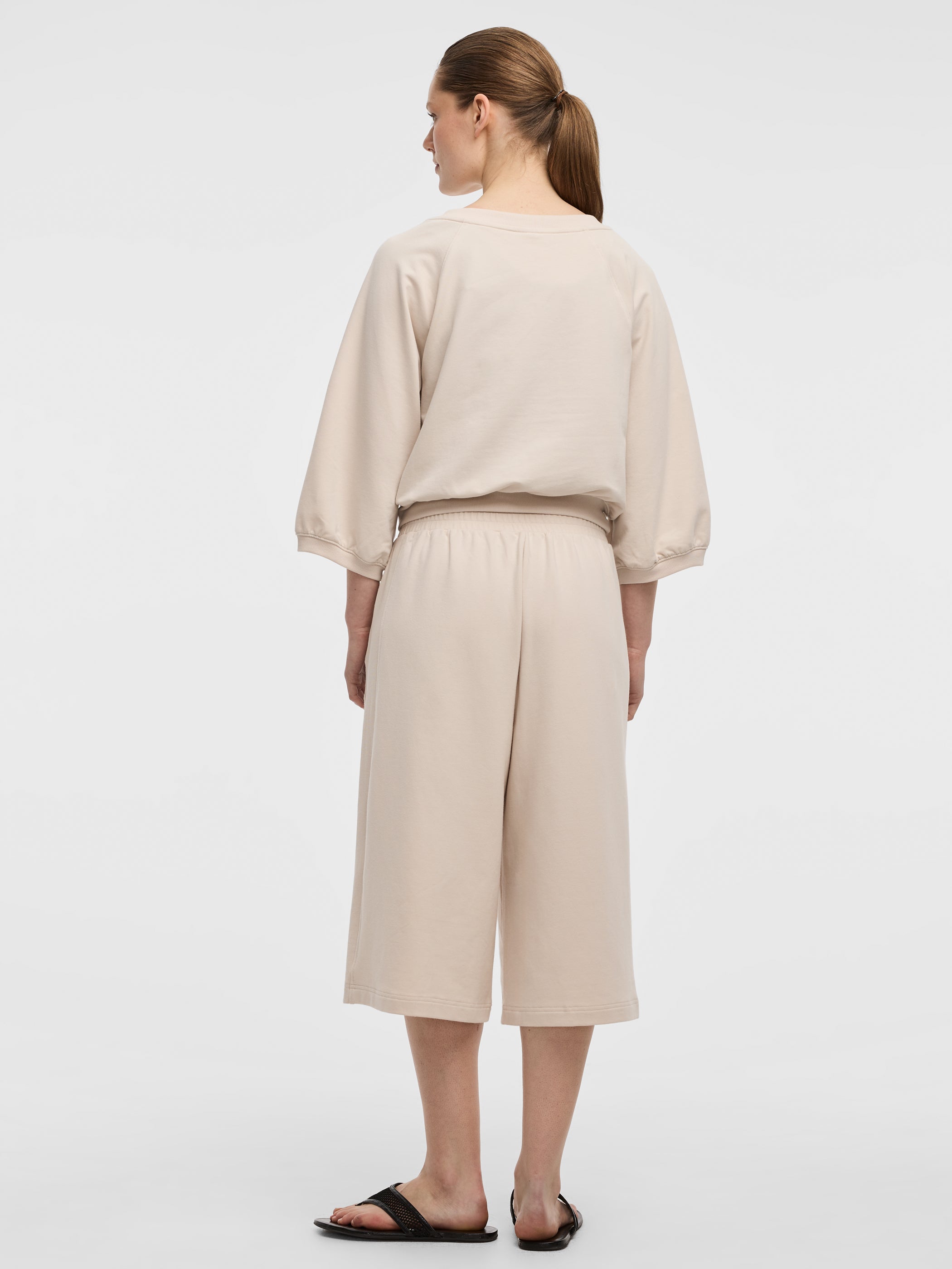 Cropped Flowy Pants