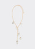 Y Necklace with Charms