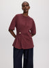 Crew-Neck T-Shirt with Metal Ring