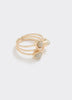 Rings with Semi-Precious Stones - Set of 2