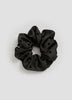 Satin Scrunchie with Velvet Dots