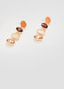 Earrings with Stone Pendants