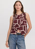 Sleeveless Wrap Top