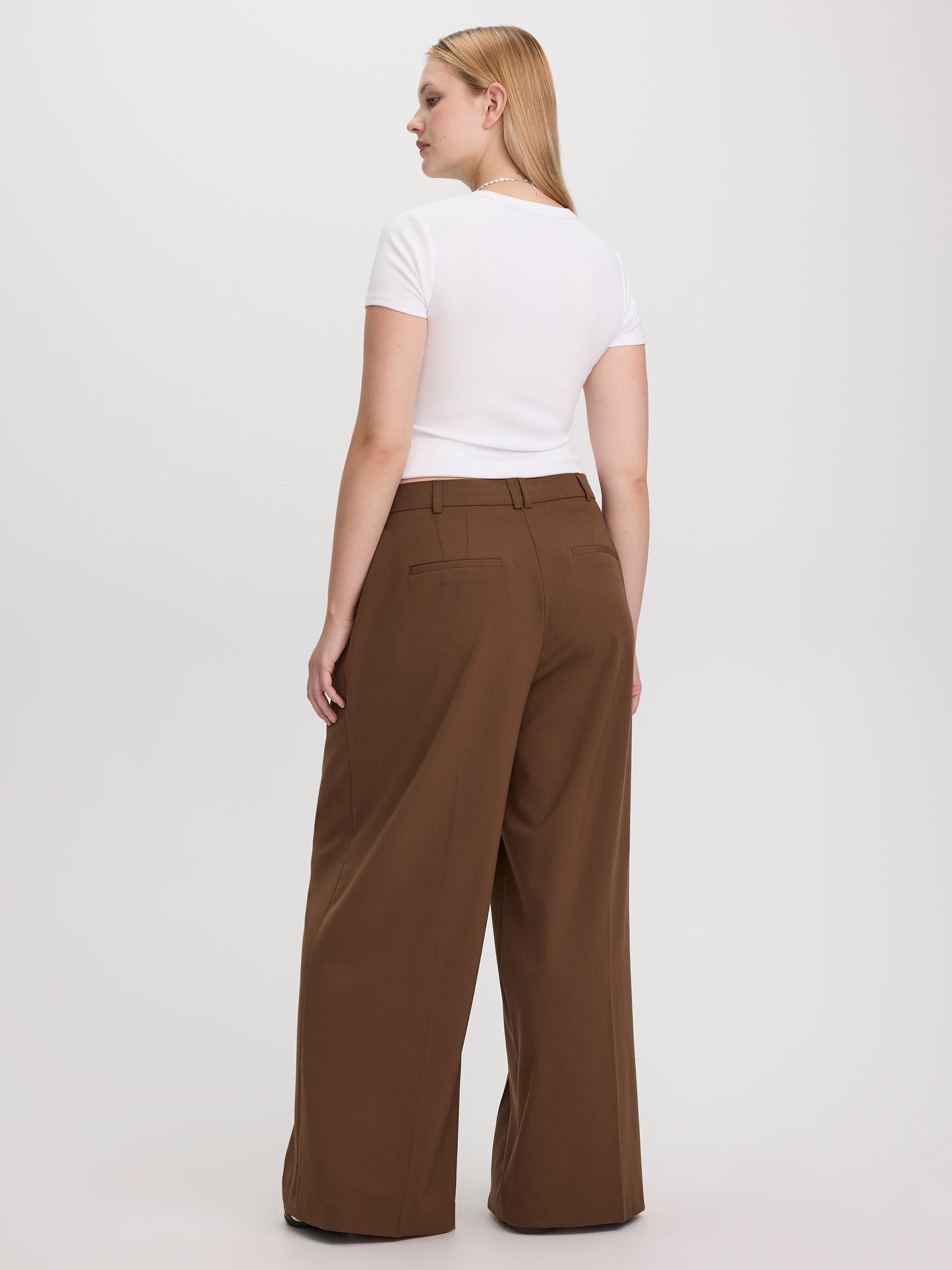 Wide-Leg High-Rise Pants - The Timeless - Curvy Fit