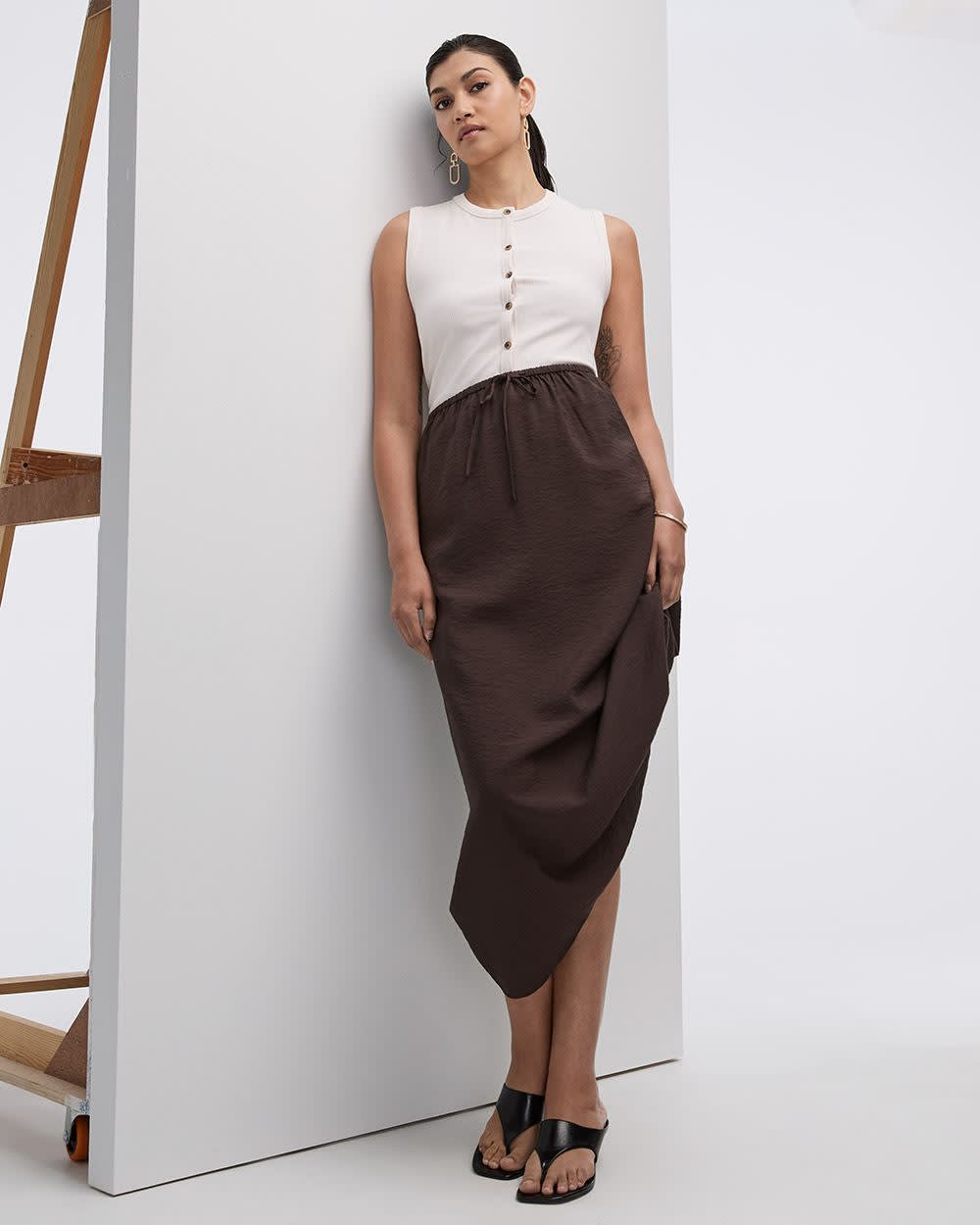 Pull-On Maxi Skirt